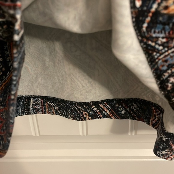 J. Jill Mod‎ Paisley Jacobean Print Ponte Pencil Skirt women’s size 1X - Picture 4 of 7